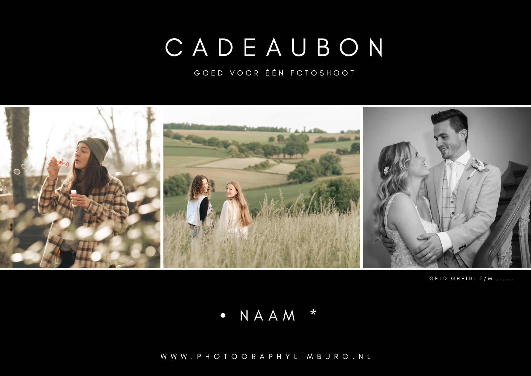 Cadeaubon fotoshoot en fotoworkshop
